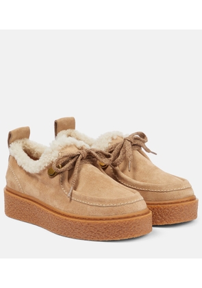 See By Chloé Capsule shearling-lined moccasins