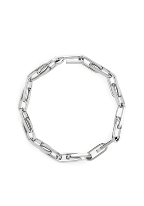 Silver-Plated Chain Bracelet - Silver