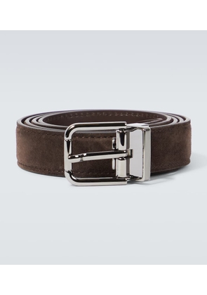 Dolce&Gabbana 25mm suede belt