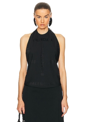Balenciaga Knotted Top in Black - Black. Size 34 (also in 36, 38, 40, 42).