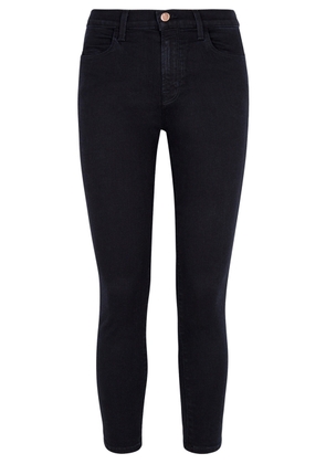J Brand Alana Indigo Cropped Skinny Jeans - W24