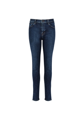 J Brand Ruby Dark Blue Slim-leg Jeans - W23