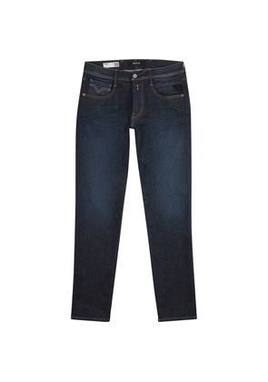 Replay Anbass Hyperflex Slim-leg Jeans - Denim - W28/L32