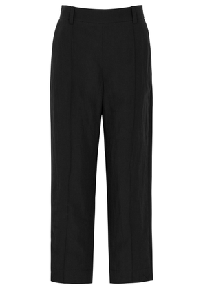 Vince Tapered Cropped Trousers - Black - XL