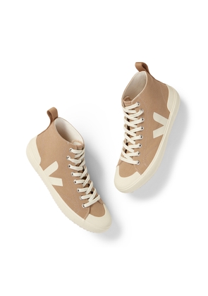 Veja Nova High-Tops Sneakers in Dune/Pierre, Size IT 39
