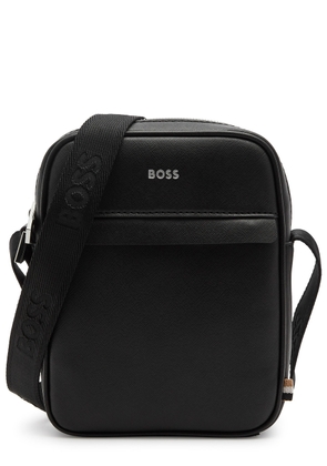 Hugo Boss Zair Leather Cross-body bag - Black - One Size