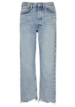 Agolde 90's Crop Straight-leg Jeans - Light Blue - W28