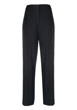 Emporio Armani high-waisted tapered trousers - Blue