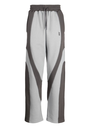 Saul Nash logo-embroidered panelled track pants - Grey