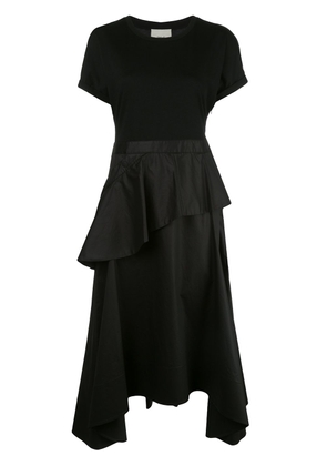 3.1 Phillip Lim ruffle skirt midi dress - Black