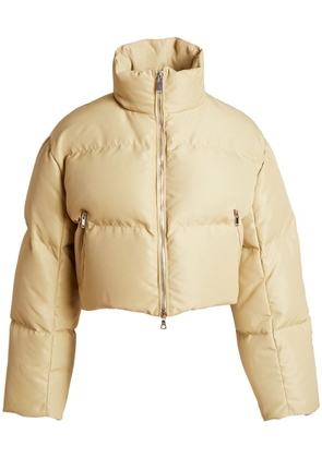 KHAITE Fulman puffer jacket - Neutrals