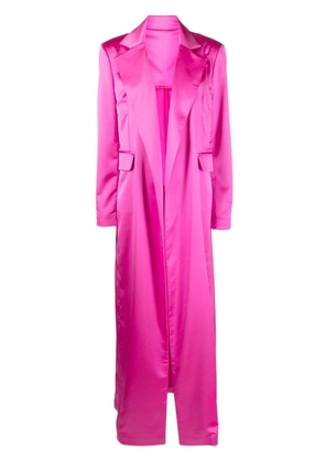 Loulou x Rue Ra open-front oversized coat - Pink