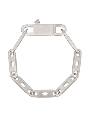Rick Owens matte chain bracelet - Silver