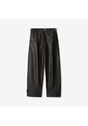 Burberry Leather Trousers