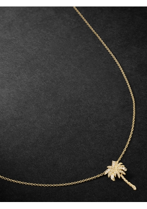 Anita Ko - Gold Diamond Pendant Necklace - Men - Gold