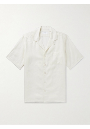 Lardini - Convertible-Collar Linen Shirt - Men - White - S