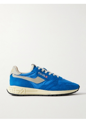 Autry - Reelwind Low Suede and Shell Sneakers - Men - Blue - EU 40
