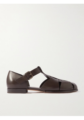 Tod's - Woven Leather Sandals - Men - Brown - UK 7