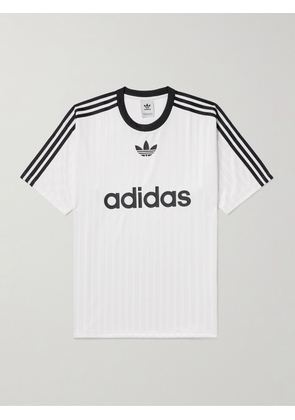 adidas Originals - Adicolor Logo-Print Recycled-Piqué T-Shirt - Men - White - S