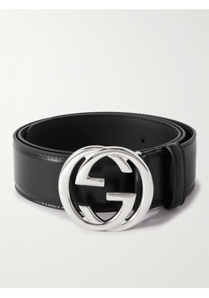Gucci - 4cm Leather Belt - Men - Black - EU 80