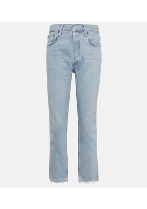 Agolde Riley high-rise cropped jeans