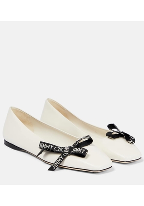 Jimmy Choo Veda leather ballet flats