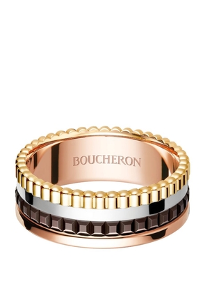 Boucheron Mixed Gold Quatre Classique Ring