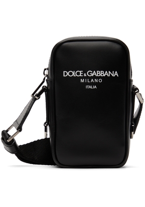 Dolce & Gabbana Black Small Printed Bag
