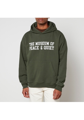 Museum of Peace and Quiet Campus Cotton-Jersey Hoodie - S