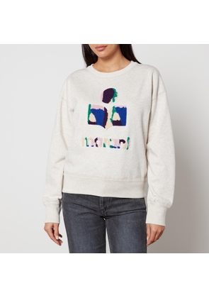 Marant Etoile Mobyli Logo-Appliquéd Cotton-Blend Sweatshirt - FR 40/UK 12