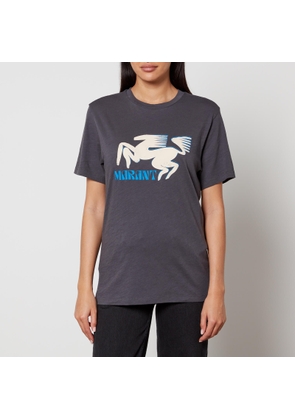 Marant Etoile Zewel Horse Logo Cotton T-Shirt - XS