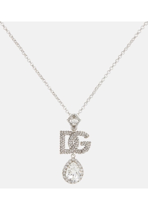 Dolce&Gabbana Crystal-embellished pendant necklace