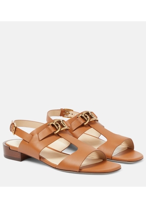 Tod's Leather slingback sandals