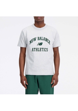 New Balance Athletics Varsity Graphic Cotton-Jersey T-Shirt - S