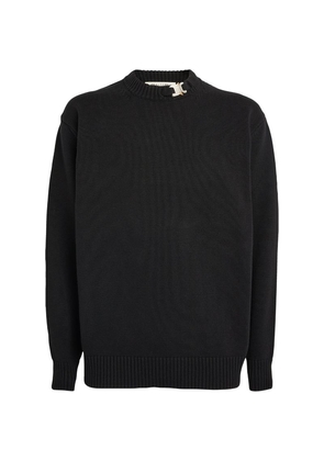 1017 Alyx 9Sm Cotton Buckle Sweater