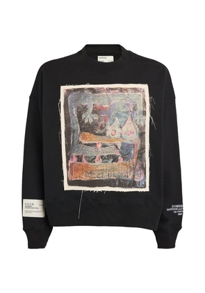 Domrebel Abstract Frame Sweatshirt