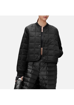 Rains Quilted Shell Liner Bomber Jacket - XS