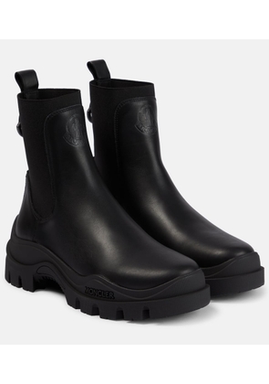 Moncler Larue Chelsea leather ankle boots