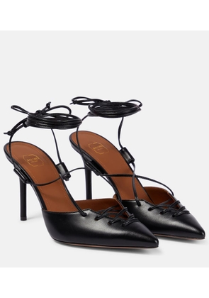 Malone Souliers Marianna leather slingback pumps