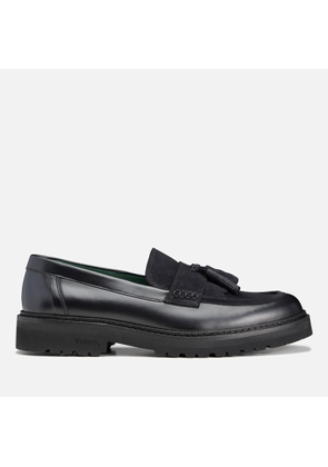 Vinny's Men's Le Club Horsebit Snaffle Leather Loafers - UK 11