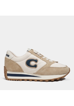 Coach Men's Runner Suede and Shell Trainers - UK 8