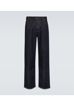 The Row Ross mid-rise straight jeans