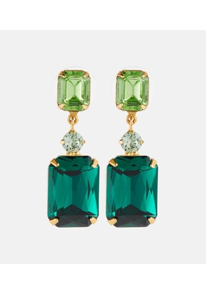 Jennifer Behr Gemma crystal-embellished stud earrings