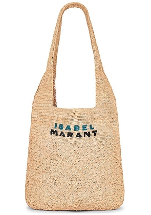 Isabel Marant Praia Medium Bag in Natural - Neutral. Size all.
