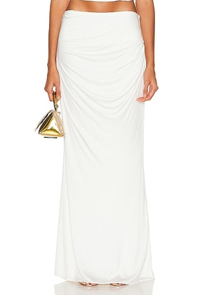retrofete Vivienne Skirt in White - White. Size S (also in L, M, XL).