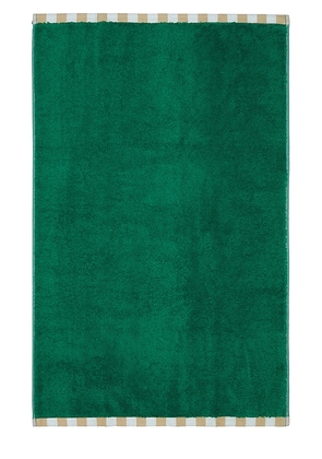Dusen Dusen Hand Towel in Dark Green.