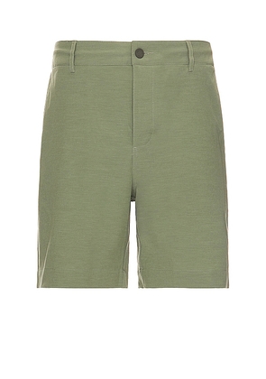 Faherty Belt Loop All Day 7 Short in Green. Size 30, 32, 36.