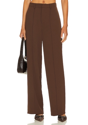 Lovers and Friends Tory Trouser in Brown. Size S, XL.