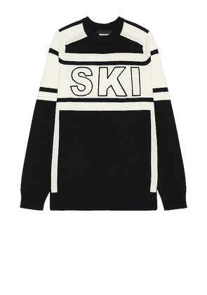 Perfect Moment 22 Ski Sweater in Black. Size M, XL.