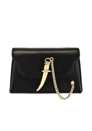Sancia The Anouk Tooth Bag in Black.